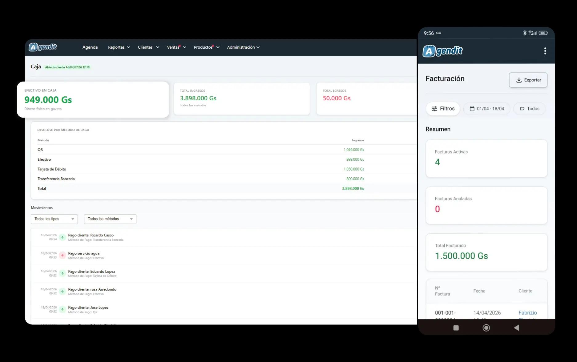 Caja, Facturación y control de Inventario: centralizá las finanzas de tu negocio en un solo lugar