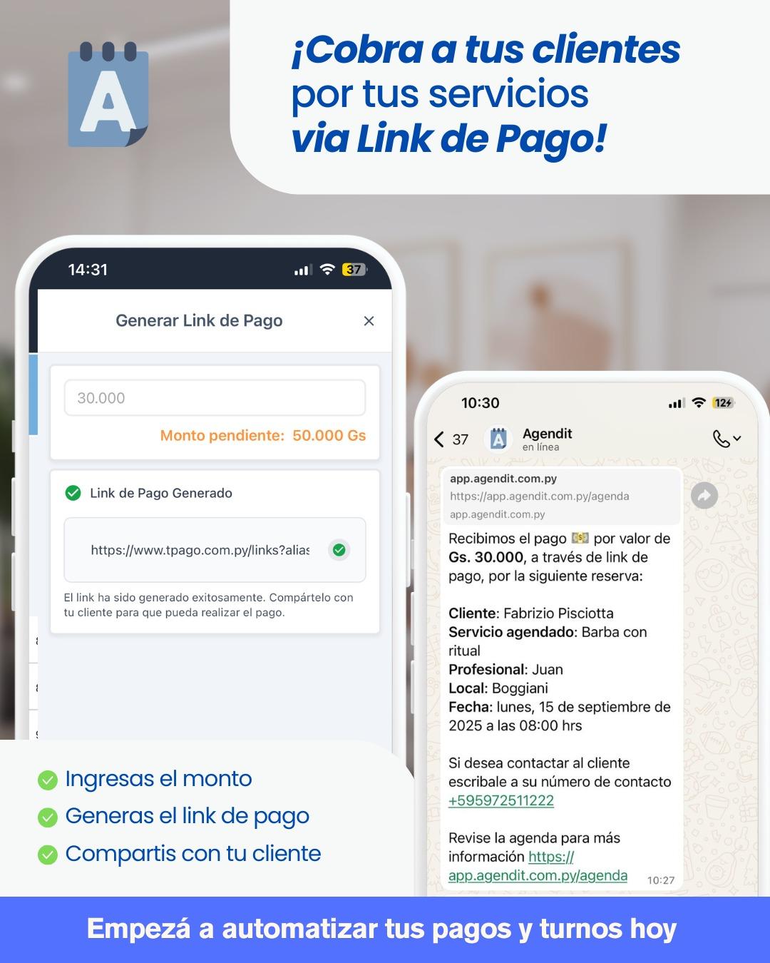 Link de pago: cobrá por tus servicios fácil y seguro