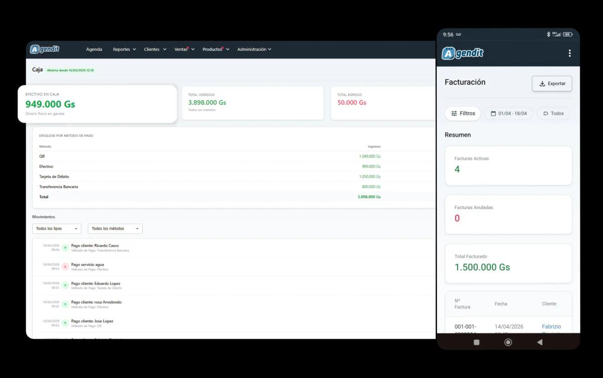 Caja, Facturación y control de Inventario: centralizá las finanzas de tu negocio en un solo lugar
