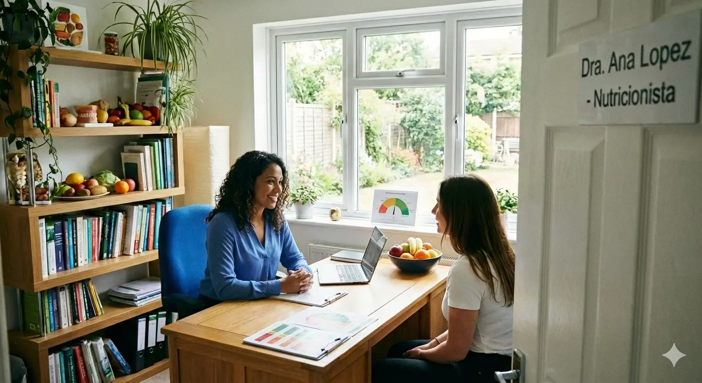 Nutricionista usando Agendit