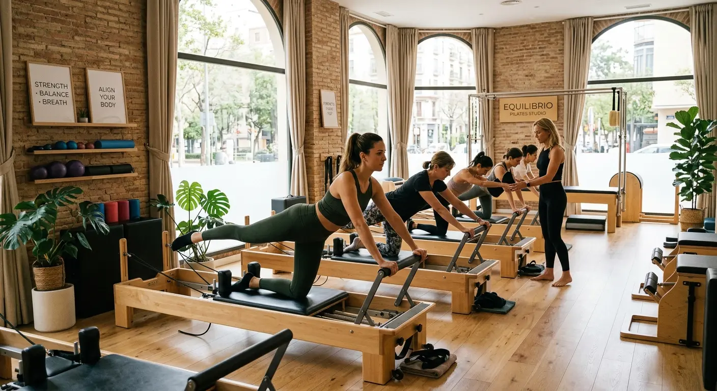 Estudio de pilates usando Agendit